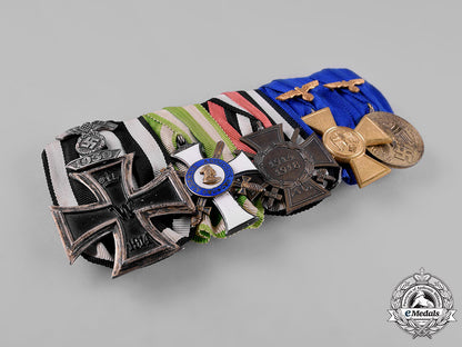 germany,_wehrmacht._an_albert_order&_heer_long_service_medal_bar_with_ribbon_bars_c19-3238