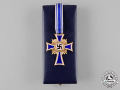 Germany, Third Reich. A Cased Honour Cross Of The German Mother In Gold By Robert Hauschild