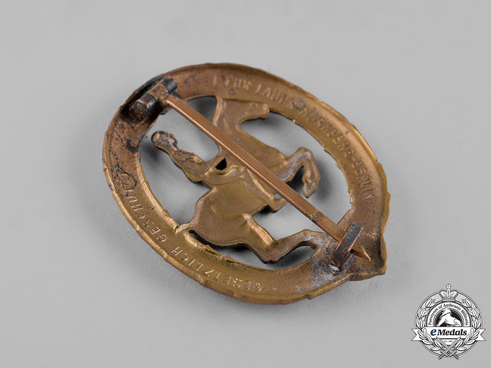 germany,_third_reich._a_gold_grade_equestrian_badge_by_l._christian_lauer_c19-3456