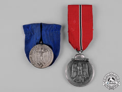 Germany, Wehrmacht. A Pair Of Wehrmacht Service Medals