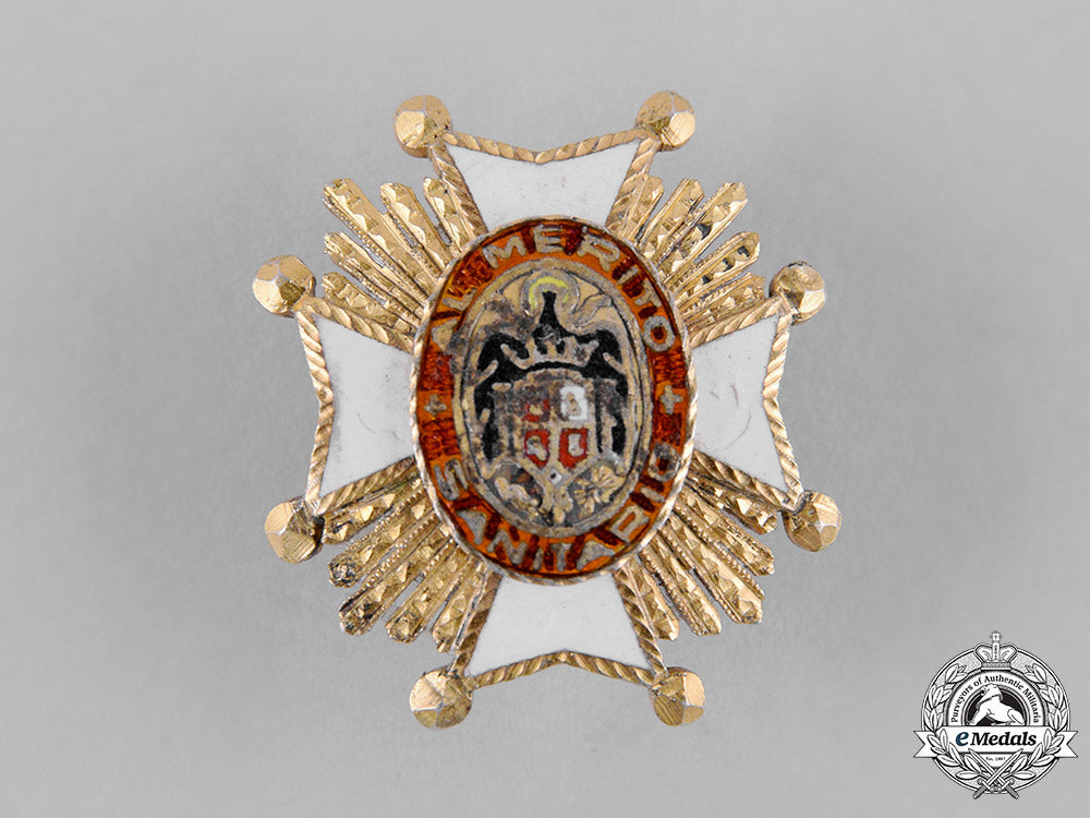 spain,_franco_period._a_miniature_order_of_public_health,_grand_cross_star_c.1950_c19-3624