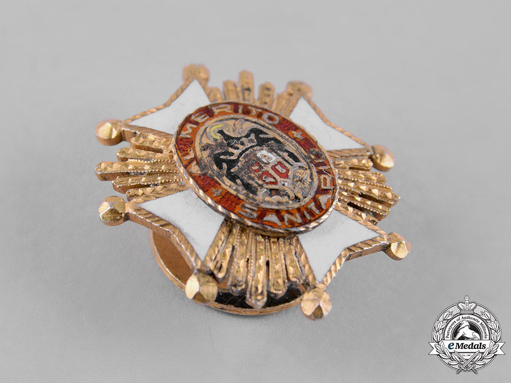 spain,_franco_period._a_miniature_order_of_public_health,_grand_cross_star_c.1950_c19-3626