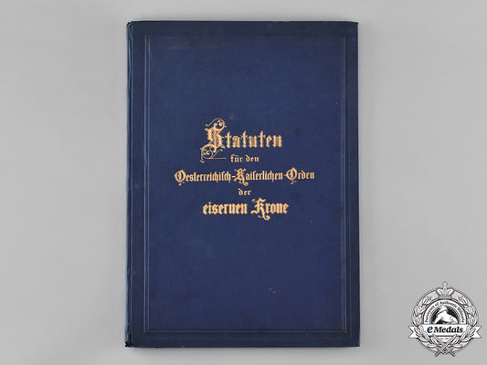 austria,_imperial._statutes_of_the_order_of_the_iron_crown,_c.1884_c19-3832