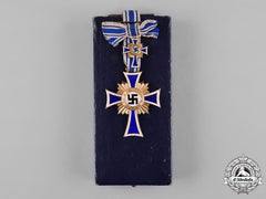 Germany, Third Reich. A Cased Honour Cross Of The German Mother, Gold Grade, By Ziemer & Söhne