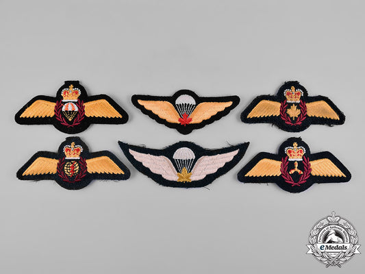 canada._a_lot_of_six_royal_canadian_air_force_badges_c19-4184
