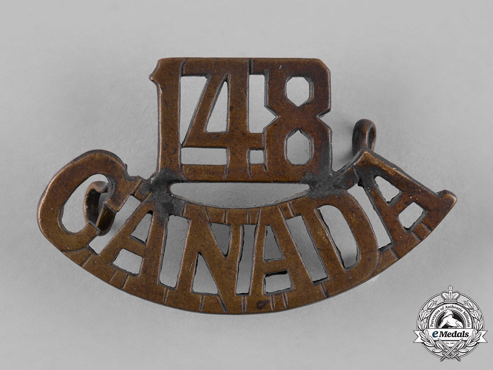 canada._a148_th_infantry_battalion_shoulder_title_c19-4196