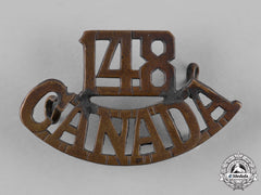 Canada. A 148Th Infantry Battalion Shoulder Title