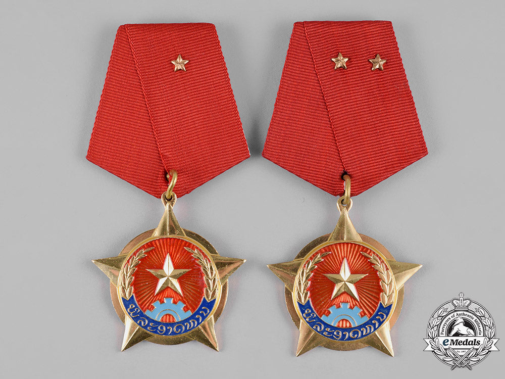 laos,_democratic_republic._two_medals_for_bravery,_ii_and_iii_classes_c19-4244