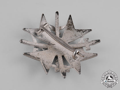 germany,_wehrmacht._a_spanish_cross_in_silver_with_swords_by_berg&_nolte_c19-4309_1_1