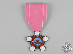 Korea, Republic. An Order Of Military Merit, "Hwarang" Iv Class Breast Badge