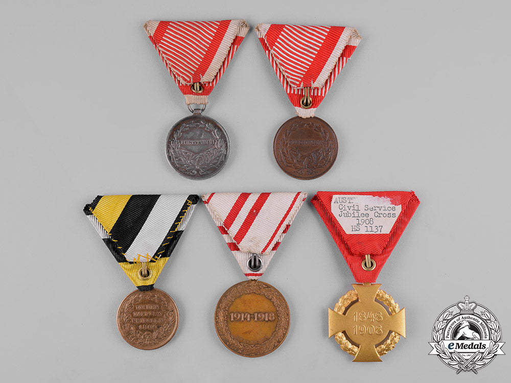 austria,_imperial._a_lot_of_medals,_decorations,_and_awards_c19-4531