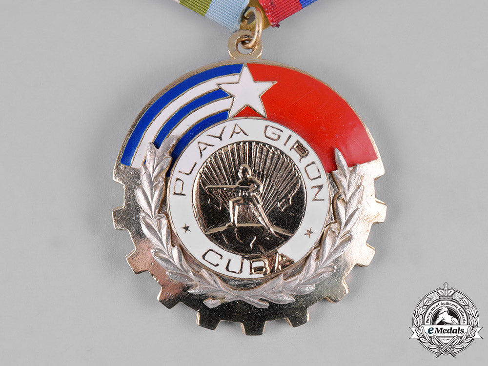 cuba,_socialist_republic._an_order_of_playa_girón,_single_class,_c.1980_c19-4584