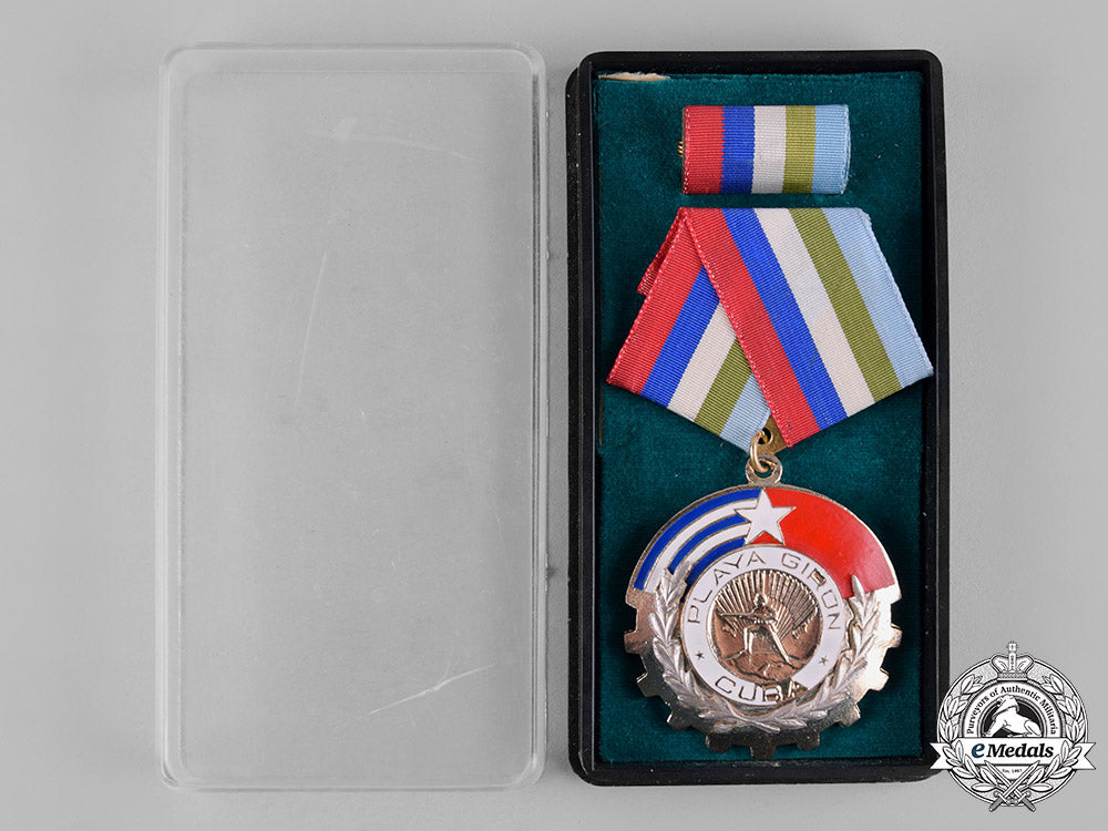 cuba,_socialist_republic._an_order_of_playa_girón,_single_class,_c.1980_c19-4589