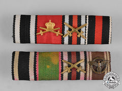 Germany. A Pair Of Medal Ribbon Bars