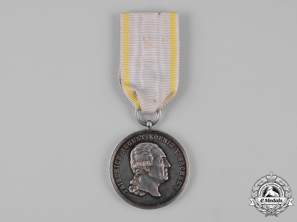 saxony,_kingdom._a_silver_medal_of_the_military_order_of_st._henry_by_friedrich_ulbricht_c19-4773