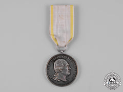 Saxony, Kingdom. A Silver Medal Of The Military Order Of St. Henry By Friedrich Ulbricht