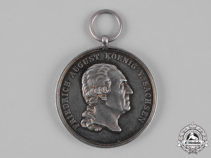 saxony,_kingdom._a_silver_medal_of_the_military_order_of_st._henry_by_friedrich_ulbricht_c19-4774