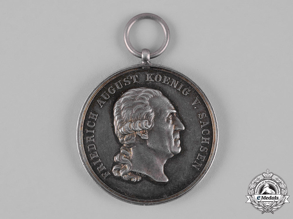 saxony,_kingdom._a_silver_medal_of_the_military_order_of_st._henry_by_friedrich_ulbricht_c19-4774