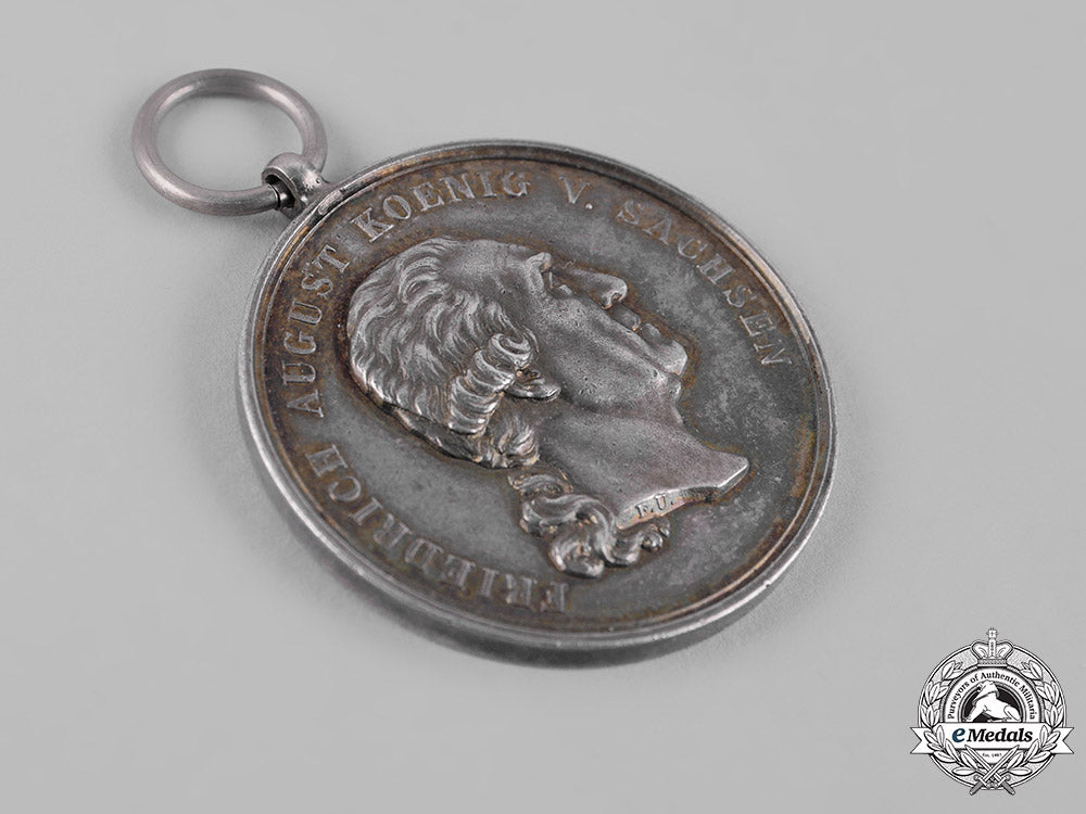 saxony,_kingdom._a_silver_medal_of_the_military_order_of_st._henry_by_friedrich_ulbricht_c19-4777