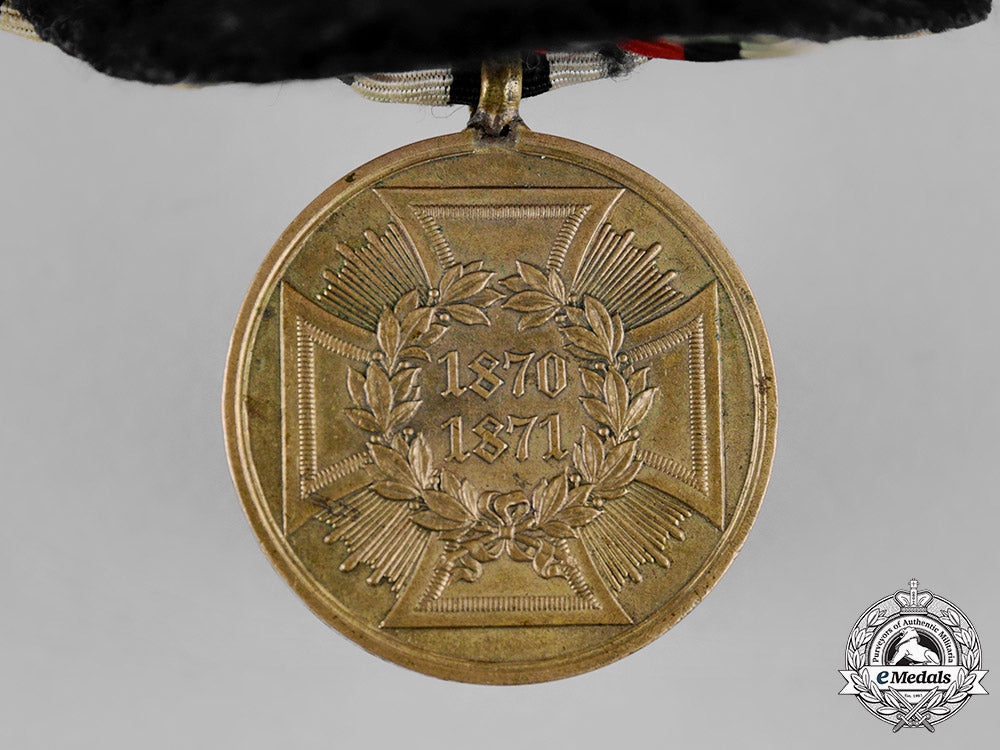 prussia,_kingdom._a_war_commemorative_medal_of1870/71_with_campaign_clasps_c19-4781