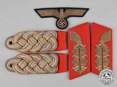 Germany, Heer. A Set Of Army Generalmajor Shoulder Boards, Collar Tabs, & Breast Eagle
