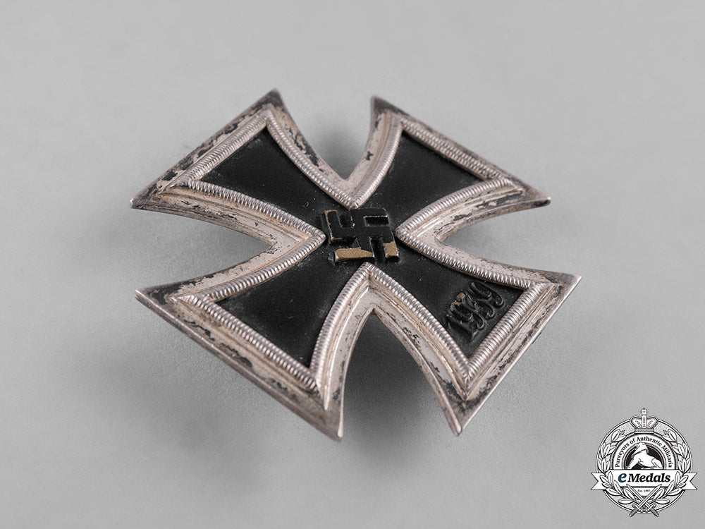 germany,_heer._a1939_iron_cross_i_class_with_document,240_th_artillery_regiment_c19-5106