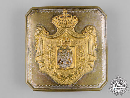 yugoslavia,_kingdom._army_officer's_belt_buckle_c.1935_c19-5112