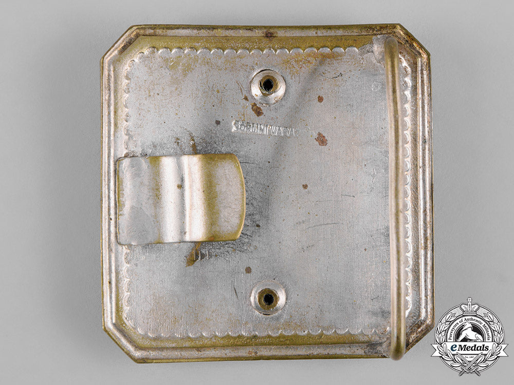 yugoslavia,_kingdom._army_officer's_belt_buckle_c.1935_c19-5113