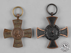 Bavaria, Kingdom. A Pair Of Bavarian Commemorative Campaign Crosses