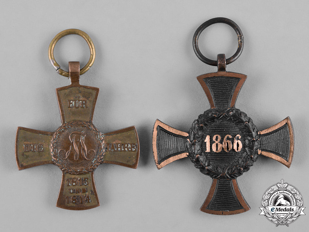 bavaria,_kingdom._a_pair_of_bavarian_commemorative_campaign_crosses_c19-5197