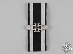 Germany, Federal Republic. A 1914 Iron Cross Ribbon With 1939 Clasp, Post-1957 Reissue
