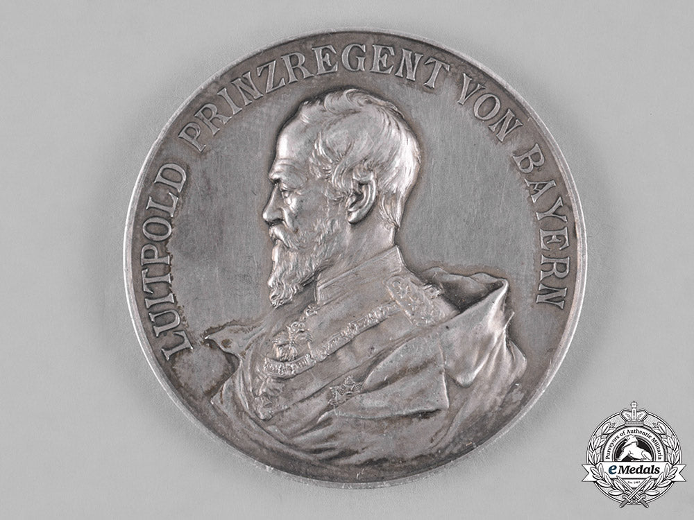 bavaria,_kingdom._an1895_franco-_prussian_war_commemorative_medallion_by_l._christian_lauer_c19-5249