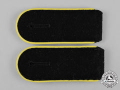 Germany, Waffen-Ss. A Pair Of Signals Em Shoulder Straps