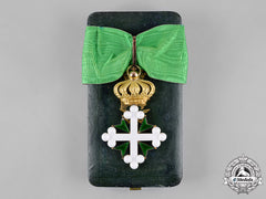 Italy, Kingdom. An Order Of St. Maurice And St. Lazarus In Gold, Iii Class Commander