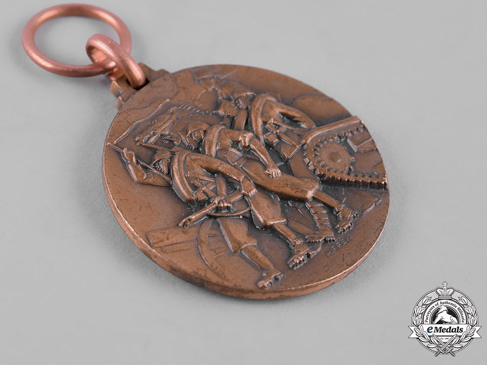 italy,_kingdom._a_spanish_civil_war_medal_for_italian_volunteer_corps_of_santander_battle1937,_by_affer,_copper_medal_c19-5488