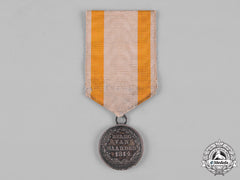 Netherlands, French Empire. A Medal For The Siege Of Naarden, Silver Medal, By D. Heus F., C.1814