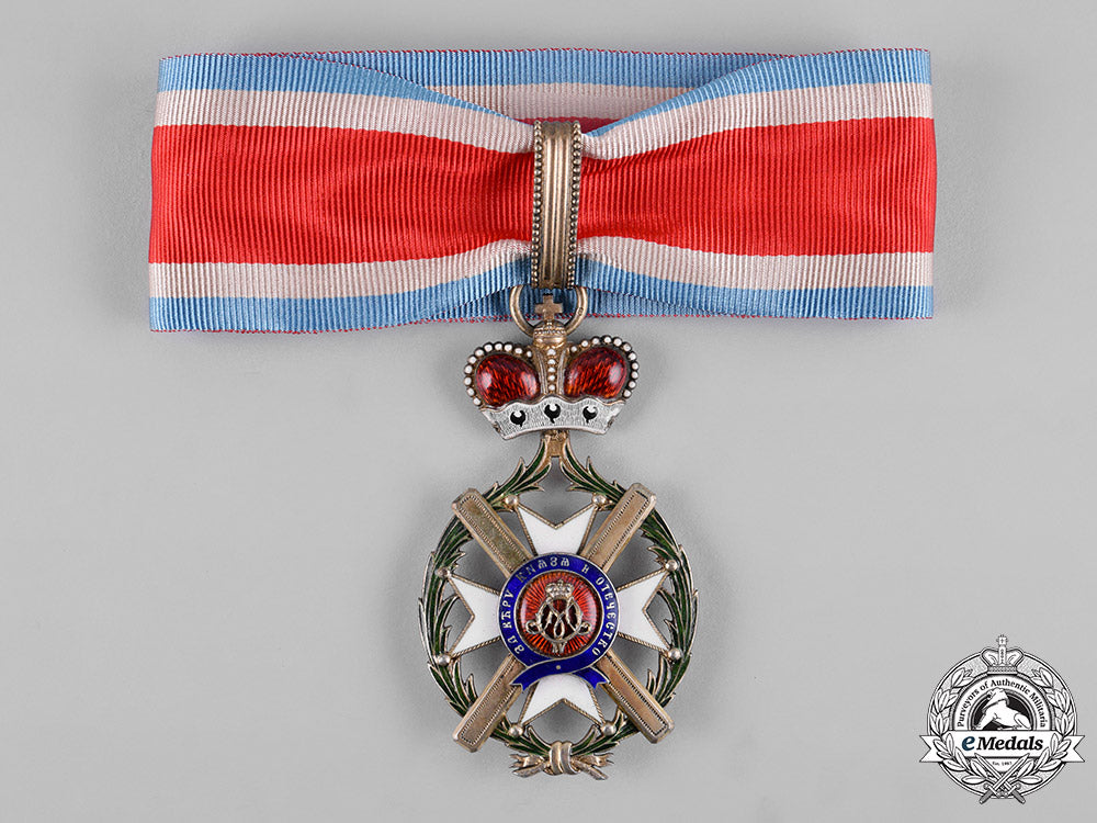 serbia,_kingdom._an_order_of_the_cross_of_takovo,_iii_class_commander,_by_anton_fürst,_c.1880_c19-5522