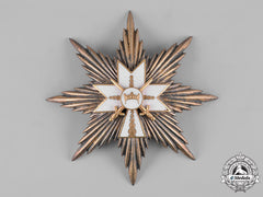 Croatia, Independent State. An Order Of King Zvonimir, Grand Cross Star With Swords, By Braca Knaus, C.1941
