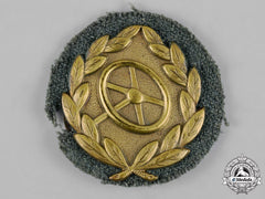 Germany, Wehrmacht. A Driver Proficiency Badge In Bronze