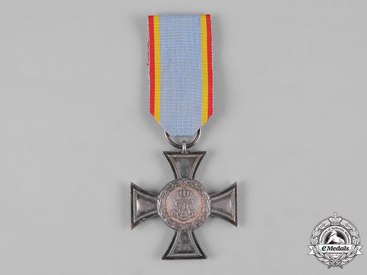 mecklenburg-_strelitz,_duchy._a_cross_for_distinction_in_war,_ii_class,_with_combatant’s_ribbon_c19-5944