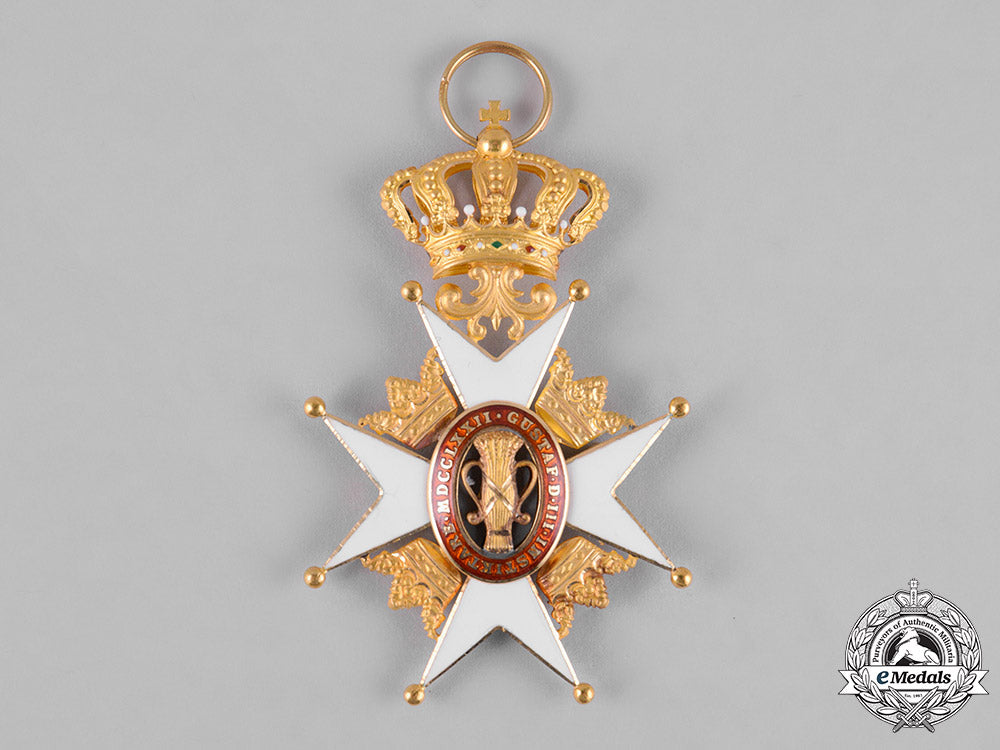 sweden,_kingdom._an_order_of_vasa_in_gold,_i_class_knight,_by_c.f._carlman_c19-6237_1
