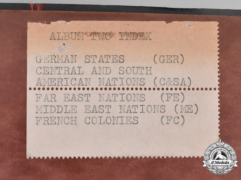 international._german,_latin_american,_far&_middle_eastern_and_french_colonies_themed_ribbon_swatches_binder_c19-6507