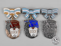 Russia, Soviet Union. Three Orders Of Maternal Glory