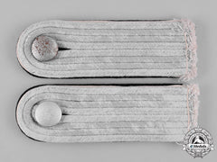Germany, Ss. A Set Of Infantry Untersturmführer Shoulder Boards