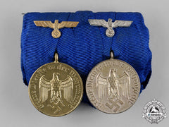 Germany, Wehrmacht. A Wehrmacht Long Service Medal Pair