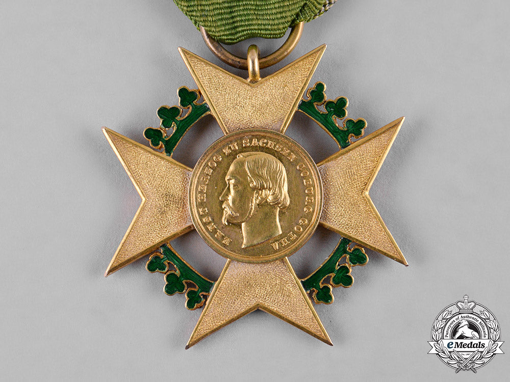 saxony-_coburg-_gotha,_duchy._an_art_and_science_decoration_in_gold_c19-7323_1_1
