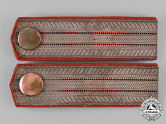 Germany, Imperial. A Set Of Württemberg Army Fire Brigade Zugführer Shoulder Boards