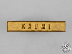 Germany, Imperial. A Rare Kaumi Campaign Clasp For A China Medal