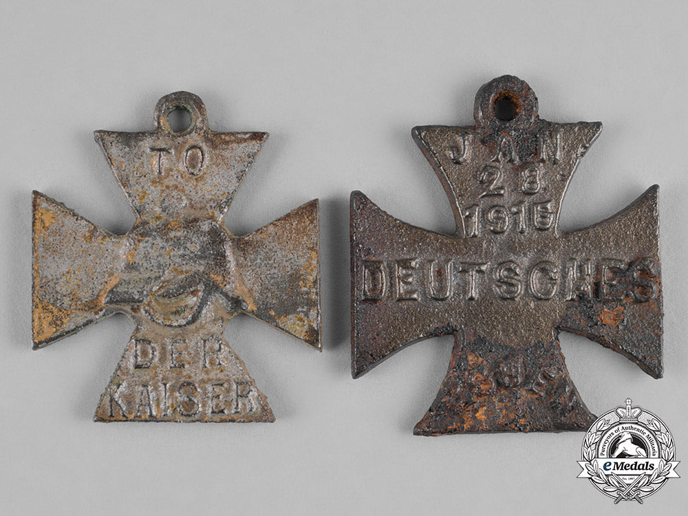germany,_imperial._a_pair_of_anti-_german_iron_crosses,_british_made_c19-7662