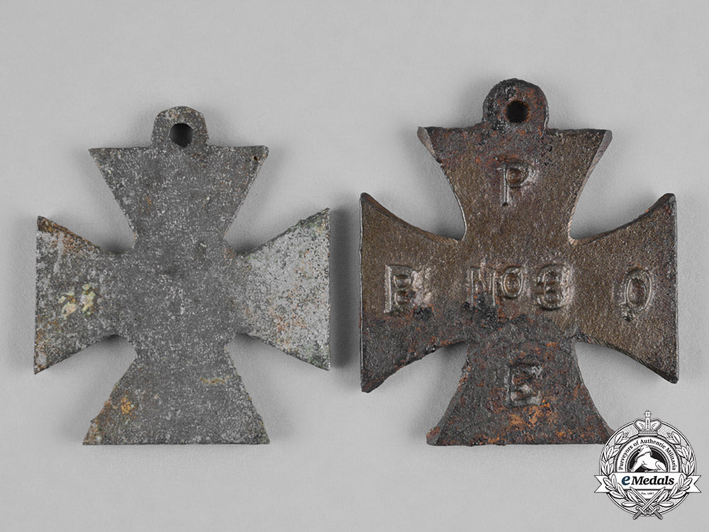 germany,_imperial._a_pair_of_anti-_german_iron_crosses,_british_made_c19-7663